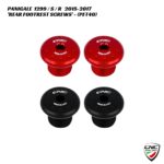 CNC Rear Footrest Blanking Screws - PET40 - Ducati Panigale 1299 / S / R 2015-2017