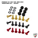 CNC Screen Bolt Kit - 6pc - KV435 - Ducati Panigale V4 / V4S / V4R 2018-2023