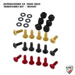 CNC Screen Bolt Kit - 6pc - KV435 - Ducati Superleggera V4 2020-2023