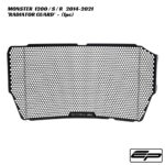 Evotech Aluminium Radiator Guard - 1pc - Ducati Monster 1200 / S / R 2014-2021