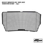 Evotech Aluminium Radiator Guard - 1pc - Ducati Monster 821 2015-2021