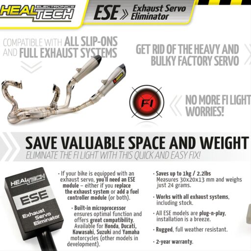 HealTech Exhaust Servo Eliminator - ESE-S01 - Suzuki B-King 2008-2012