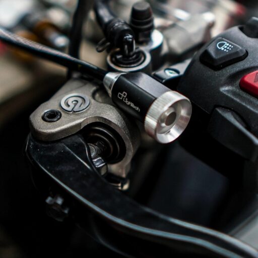 LighTech Brake Lever With Remote Adjuster - LEVS124J - Kawasaki ZX10 2011-2015