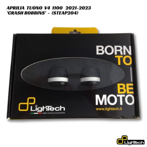 LighTech Crash Bobbins - STEAP204 - Aprilia Tuono V4 1100 2021-2023