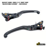 LighTech Folding Brake & Clutch Levers - KLEV104J - Ducati 1098 / 1198 / S / R 2007-2011