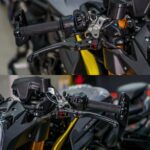 LighTech Folding Brake & Clutch Levers - KLEV111J - Triumph Speed Triple 1050 / R / S 2011-2017