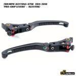 LighTech PRO-GRIP Brake & Clutch Levers - KLEV111K - Triumph Daytona 675R 2011-2016