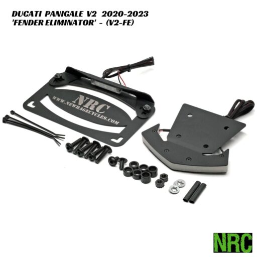 New Rage Cycles Fender Eliminator Kit - V2-FE - Ducati Panigale V2 2020-2023