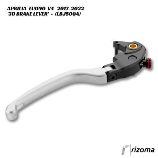 Rizoma 3D Adjustable Brake Lever - LBJ500A - Aprilia Tuono V4 2017-2022