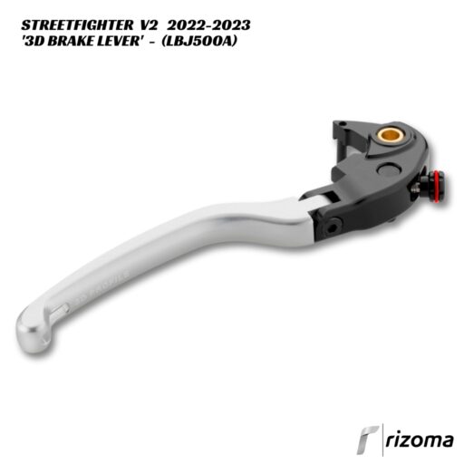 Rizoma 3D Adjustable Brake Lever - LBJ500A - Ducati Streetfighter V2 2022-2023