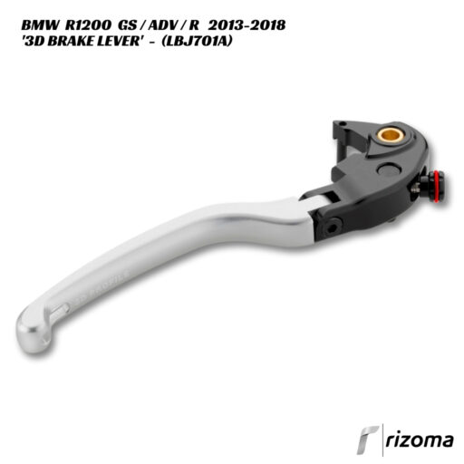 Rizoma 3D Adjustable Brake Lever - LBJ701A - BMW R1200 GS / GSA / R 2013-2018