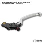 Rizoma 3D Adjustable Clutch Lever - LCJ676A - KTM 1290 Super Duke R / GT 2014-2023