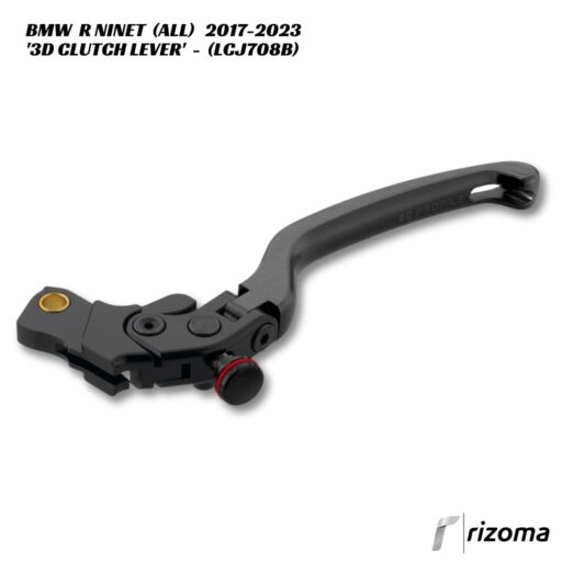 Rizoma 3D Adjustable Clutch Lever - LCJ708B - BMW R NineT 2017-2023