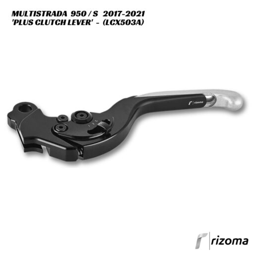 Rizoma PLUS Adjustable Clutch Lever - LCX503A - Ducati Multistrada 950 / S 2017-2021