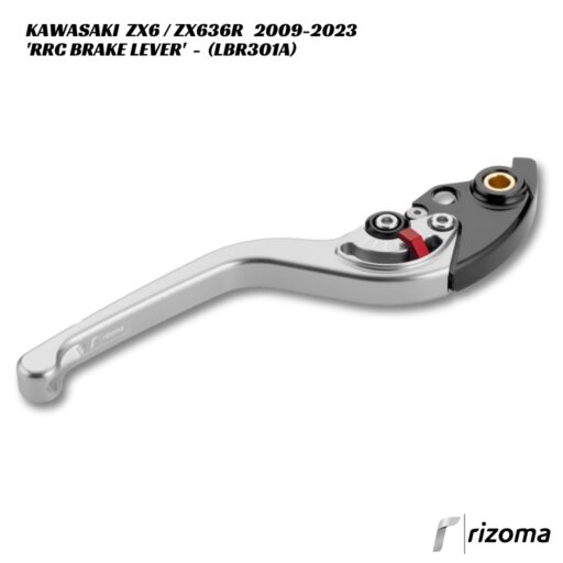 Rizoma RRC Adjustable Brake Lever - LBR301A - Kawasaki ZX6 / ZX636R 2009-2023