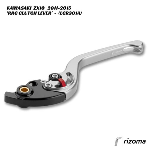 Rizoma RRC Adjustable Clutch Lever - LCR301A - Kawasaki ZX10 2011-2015