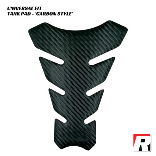 RubbaTech Tank Pad CARBON PLAIN - Aprilia Universal