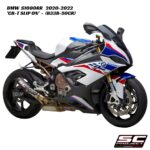 SC-Project CR-T Carbon Fiber Slip-On - B33B-50CR - BMW S1000RR / M1000RR 2020-2022