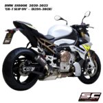 SC-Project CR-T Carbon Fiber Slip-On - B39A-38CR - BMW S1000R / M1000R 2020-2023