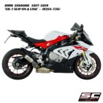 SC-Project CR-T Slip-On & Titanium Link Pipe - B25A-T36 - BMW S1000RR 2017-2019