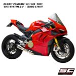 SC-Project S1 Titanium 2-1 System - D26C-LT41T - Ducati Panigale V4 / V4S 2021