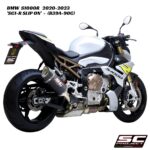 SC-Project SC1-R Carbon Fiber Slip-On - B39A-90C - BMW S1000R / M1000R 2020-2023