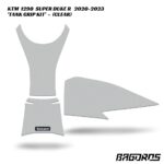 Bagoros Tank Grip Kit - CLEAR - KTM 1290 Super Duke R 2020-2023