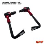 GFP Base Aluminium Lever Guards - SET - RED