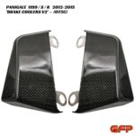 GFP Carbon Fiber Brake Coolers V2 - GLOSS - Ducati Panigale 1199 / S / R 2012-2015