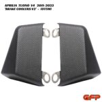 GFP Carbon Fiber Brake Coolers V2 - MATTE - Aprilia Tuono V4 2011-2023