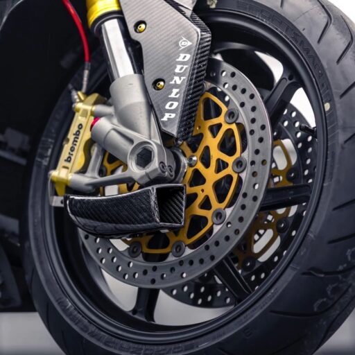 GFP Carbon Fiber Brake Coolers With Mounts V1 - Ducati Panigale V4 / S / R / SP 2018-2023