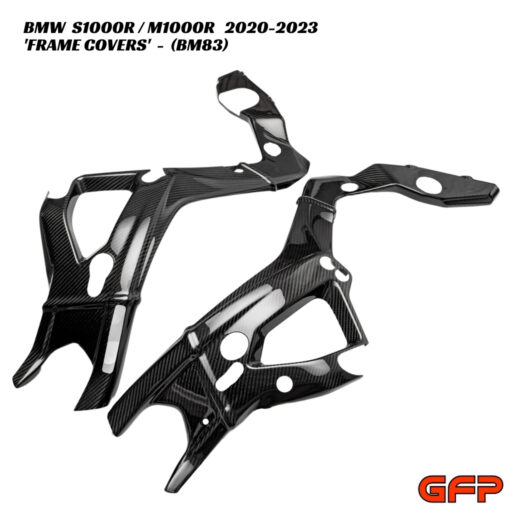 GFP Carbon Fiber Frame Covers - BMW S1000R / M1000R 2020-2023