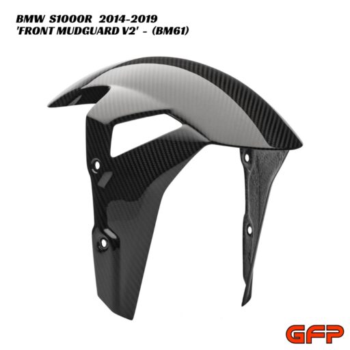 GFP Carbon Fiber Front Mudguard V2 - BMW S1000R 2014-2019