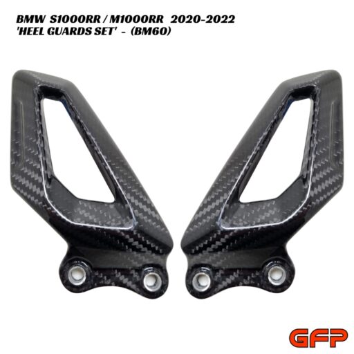 GFP Carbon Fiber Heel Guards - SET - BMW S1000RR / M1000RR 2020-2022