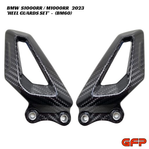 GFP Carbon Fiber Heel Guards - SET - BMW S1000RR / M1000RR 2023