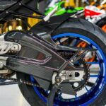 GFP Carbon Fiber Rear Hugger With Chain Guard - BMW S1000R 2014-2019