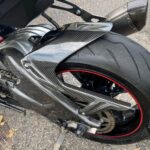 GFP Carbon Fiber Rear Hugger With Chain Guard - BMW S1000R 2014-2019