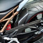 GFP Carbon Fiber Rear Hugger With Chain Guard - BMW S1000RR / M1000RR 2023