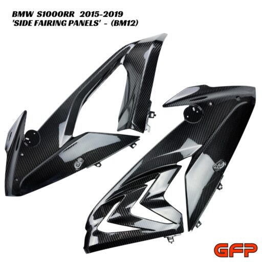 GFP Carbon Fiber Side Fairing Panels - BMW S1000RR 2015-2019