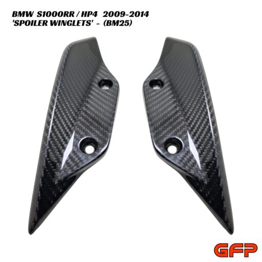 GFP Carbon Fiber Spoiler Winglets - SET - BMW S1000RR / HP4 2009-2014