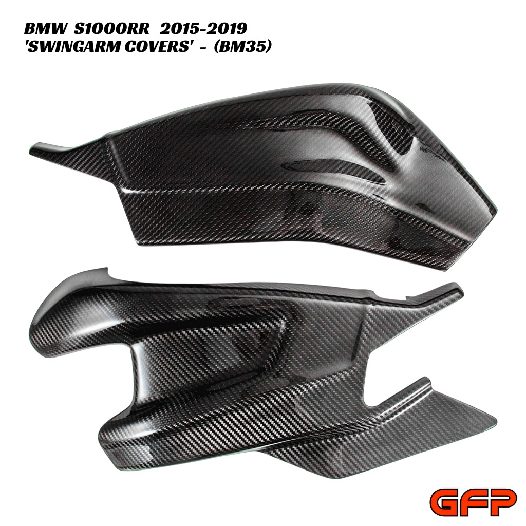 GFP Carbon Fiber Swingarm Covers - BMW S1000RR 2015-2019