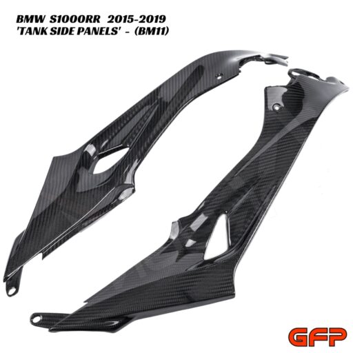 GFP Carbon Fiber Tank Side Panels - BMW S1000RR 2015-2019