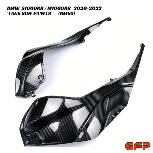 GFP Carbon Fiber Tank Side Panels - BMW S1000RR / M1000RR 2020-2022