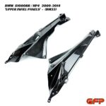 GFP Carbon Fiber Upper Infill Panels - BMW S1000RR / HP4 2009-2014