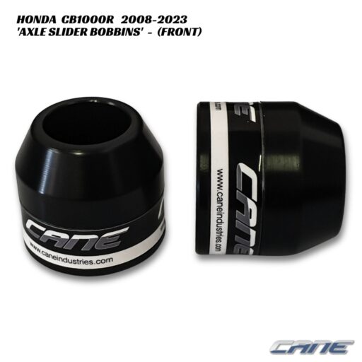 Cane Axle Slider Bobbins - FRONT - Honda CB1000R 2008-2023