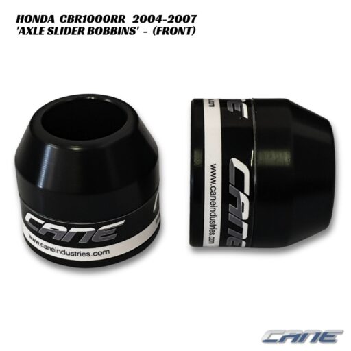 Cane Axle Slider Bobbins - FRONT - Honda CBR1000RR 2004-2007
