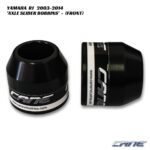 Cane Axle Slider Bobbins - FRONT - Yamaha R1 2003-2014