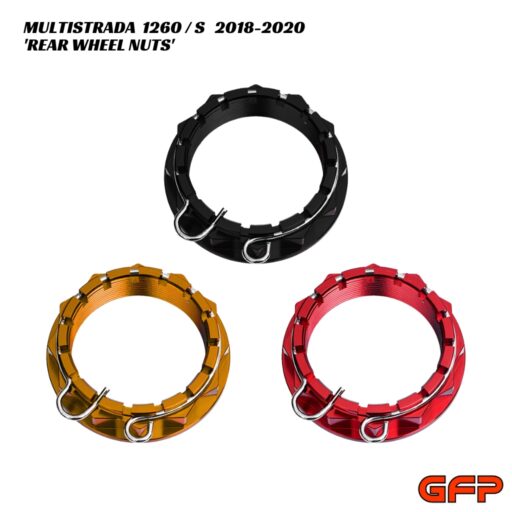 GFP Aluminium Rear Wheel Nut - Ducati Multistrada 1260 / S 2018-2020