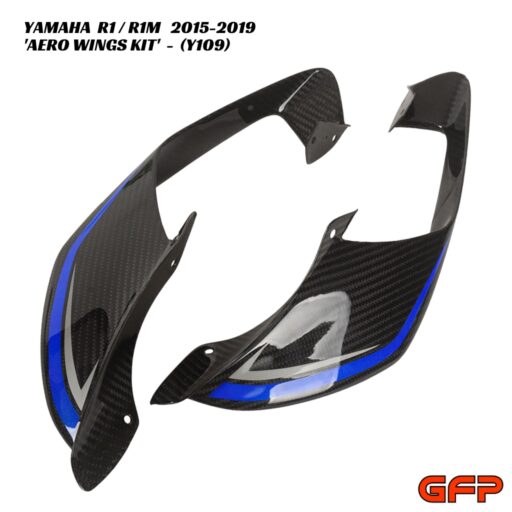 GFP Carbon Fiber Aero Wings Kit - Yamaha R1 / R1M 2015-2019