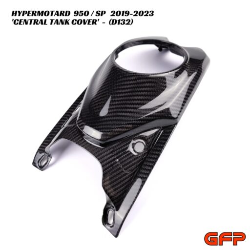 GFP Carbon Fiber Central Tank Cover - Ducati Hypermotard 950 / SP 2019-2023